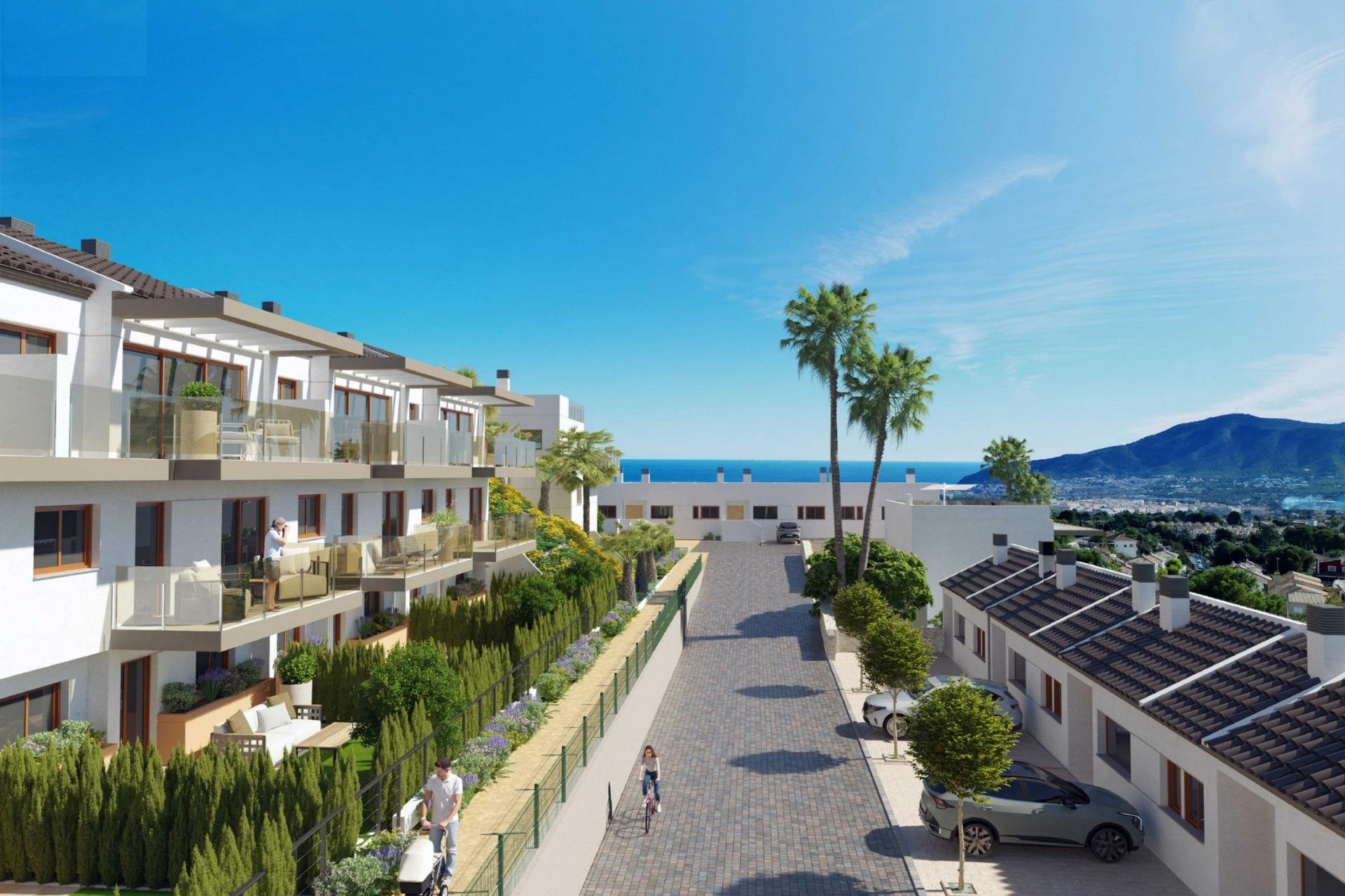 Obra nueva - town house -
La Nucía - Nou Espai