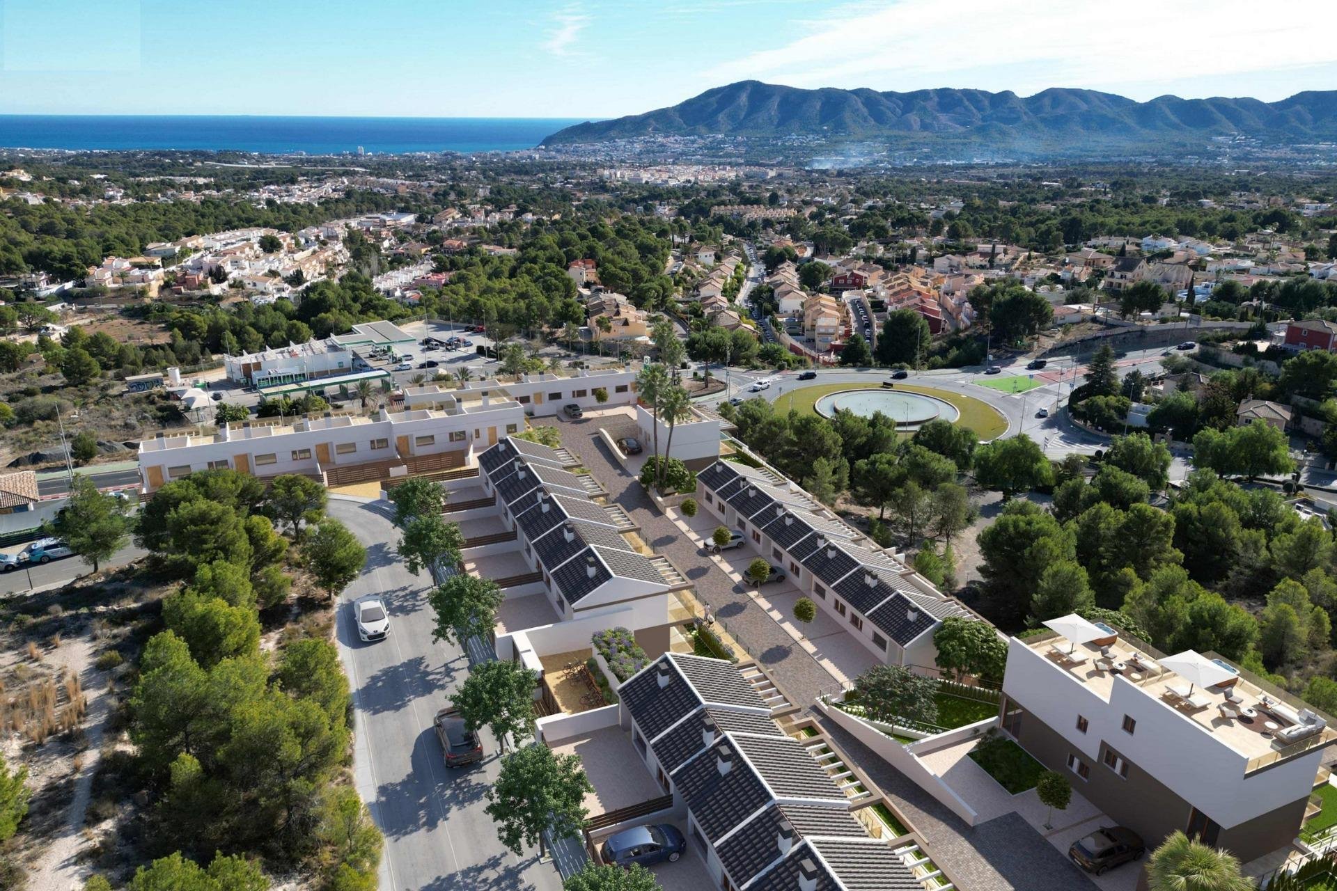 Obra nueva - town house -
La Nucía - Nou Espai