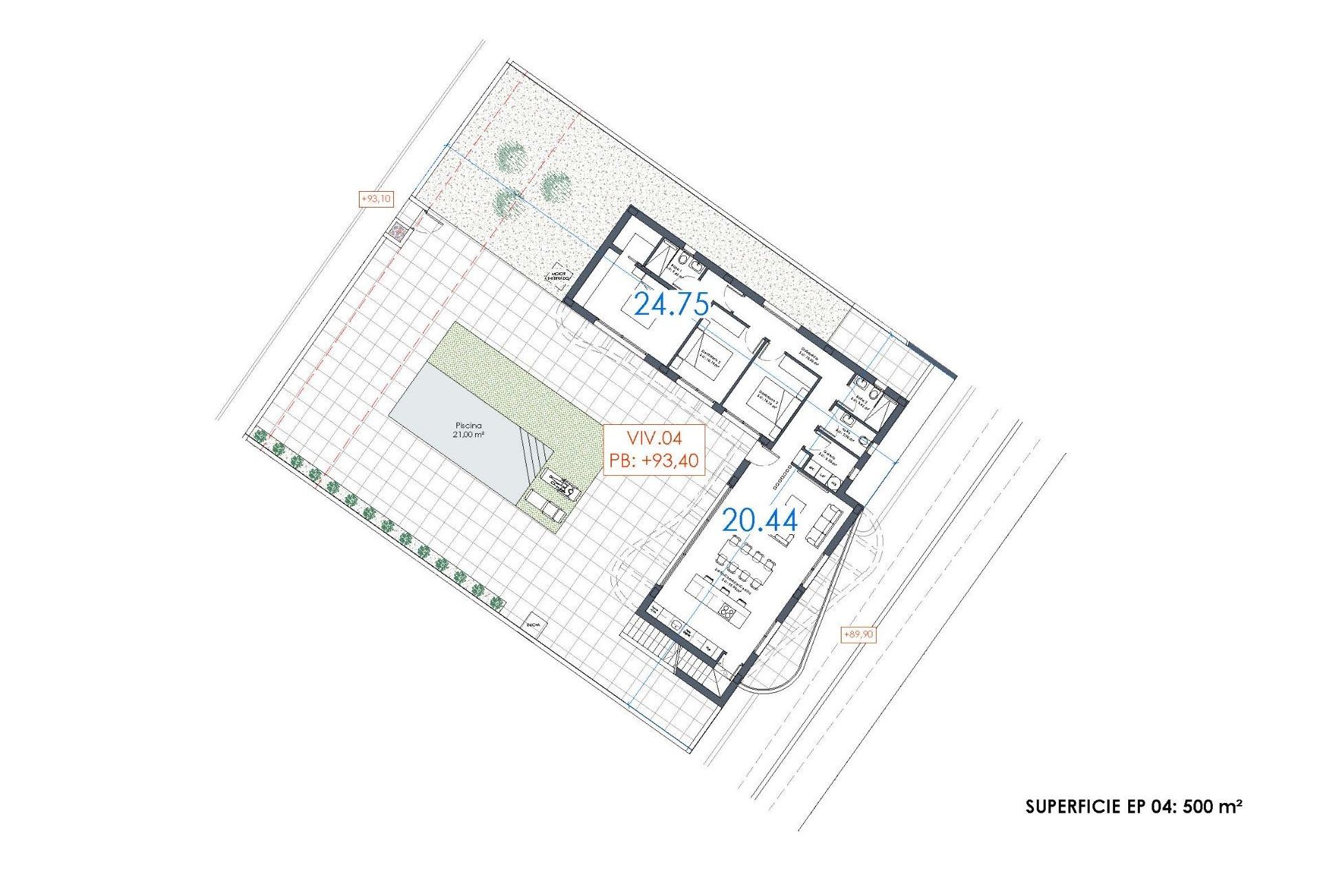 Obra nueva - villa -
Algorfa - La Finca Golf