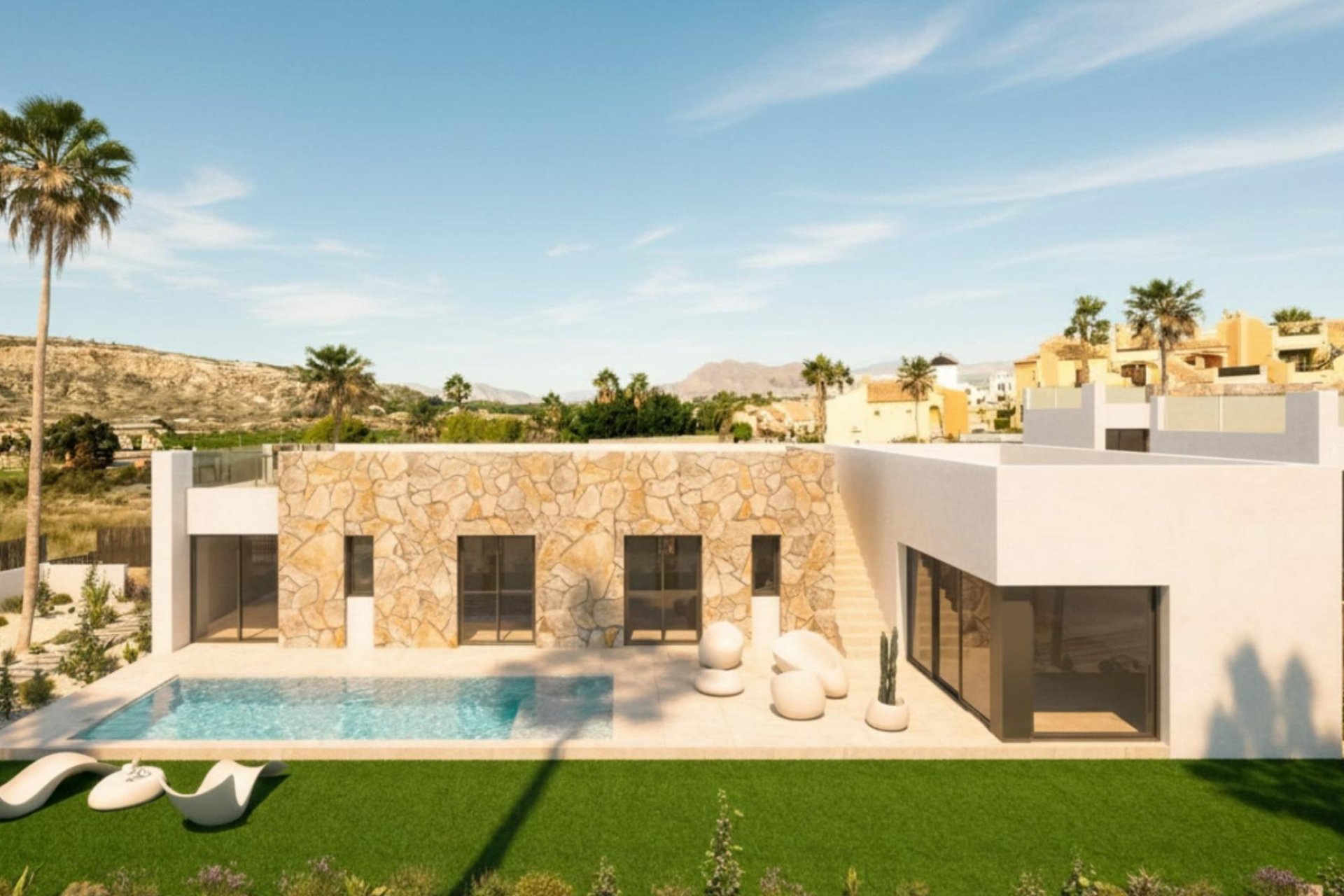 Obra nueva - villa -
Algorfa - La Finca Golf