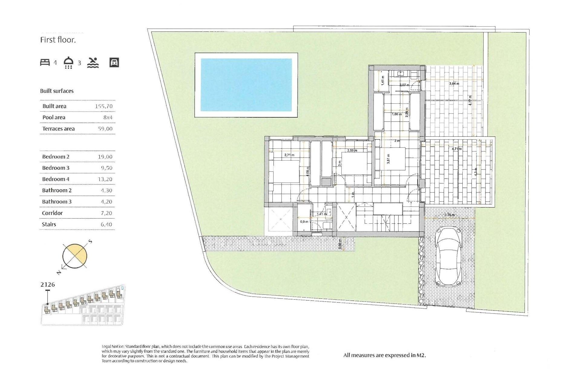 Obra nueva - villa -
Algorfa - La Finca Golf