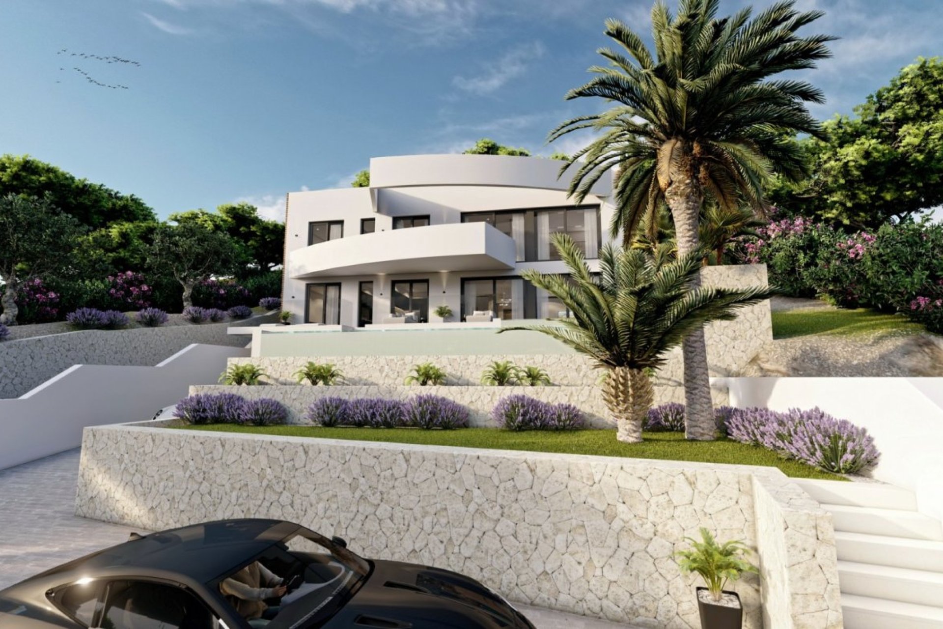 Obra nueva - villa -
Altea - Sierra Altea