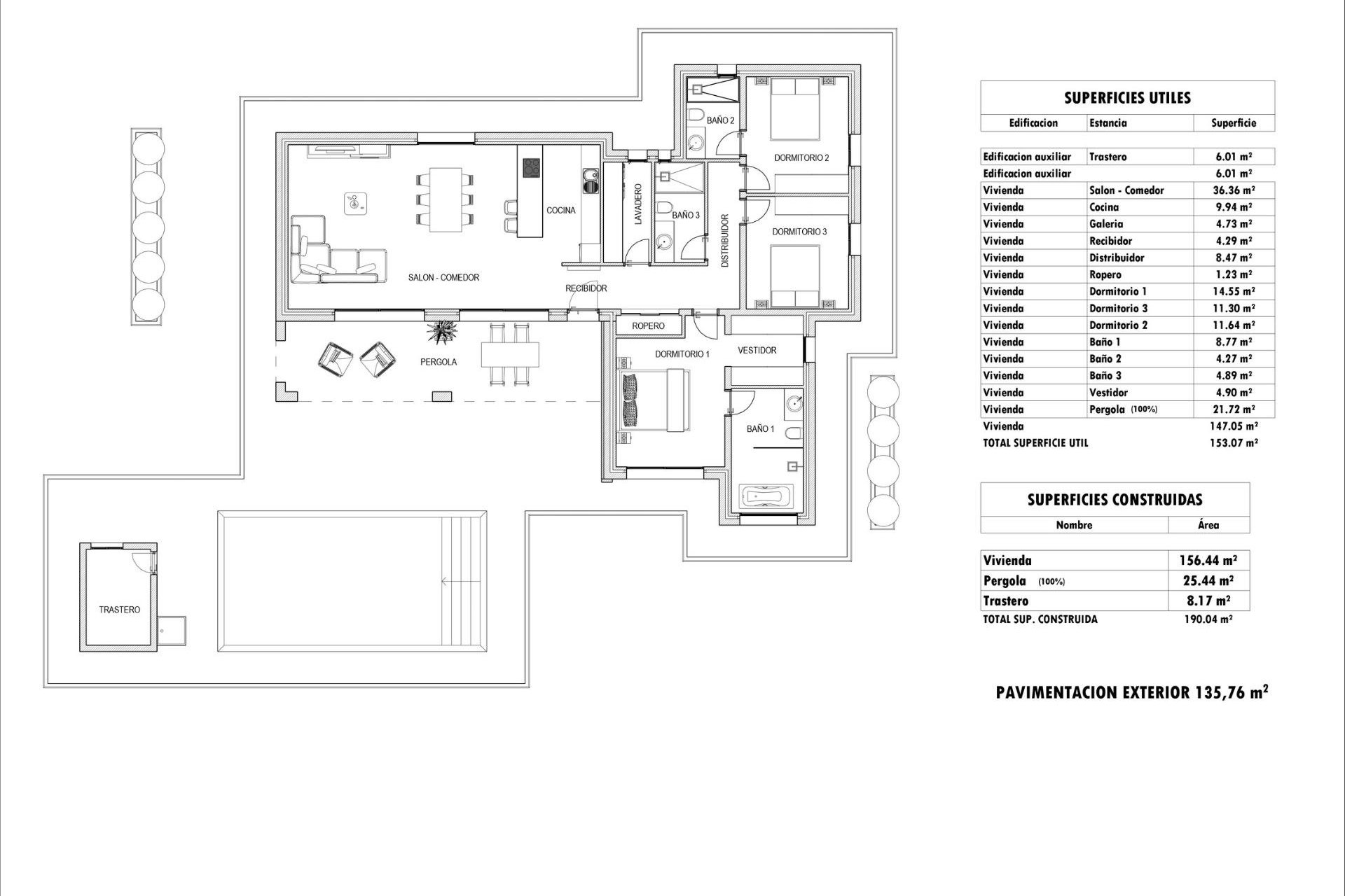 Obra nueva - villa -
Aspe - Poligono 19