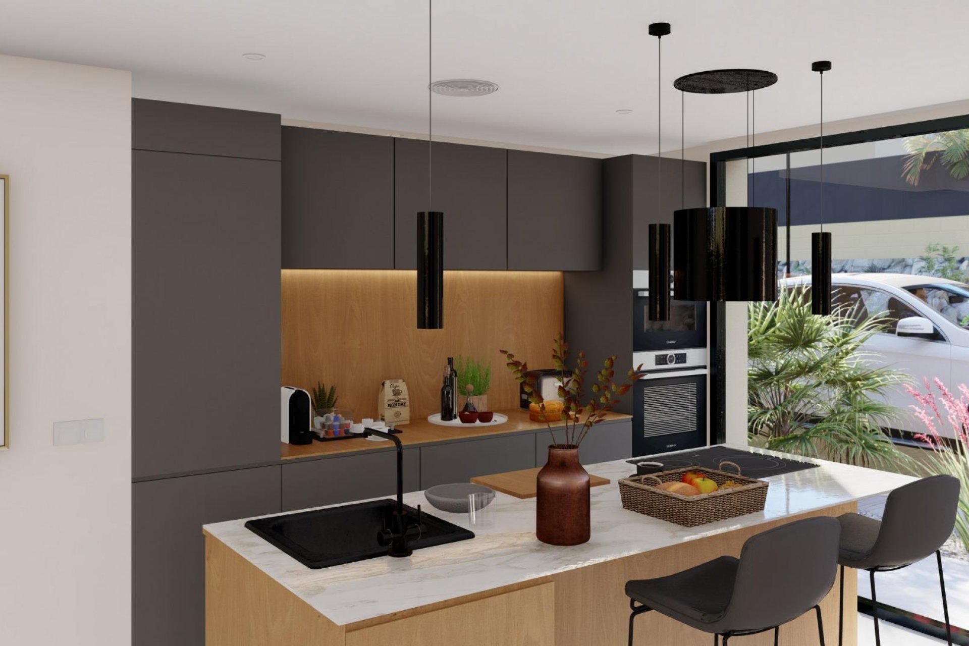 Obra nueva - villa -
Baños y Mendigo - Altaona Golf