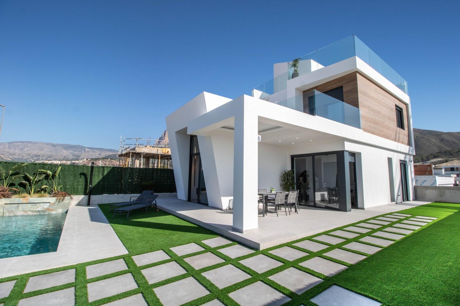 Obra nueva - villa -
Finestrat - Puig Campana Golf