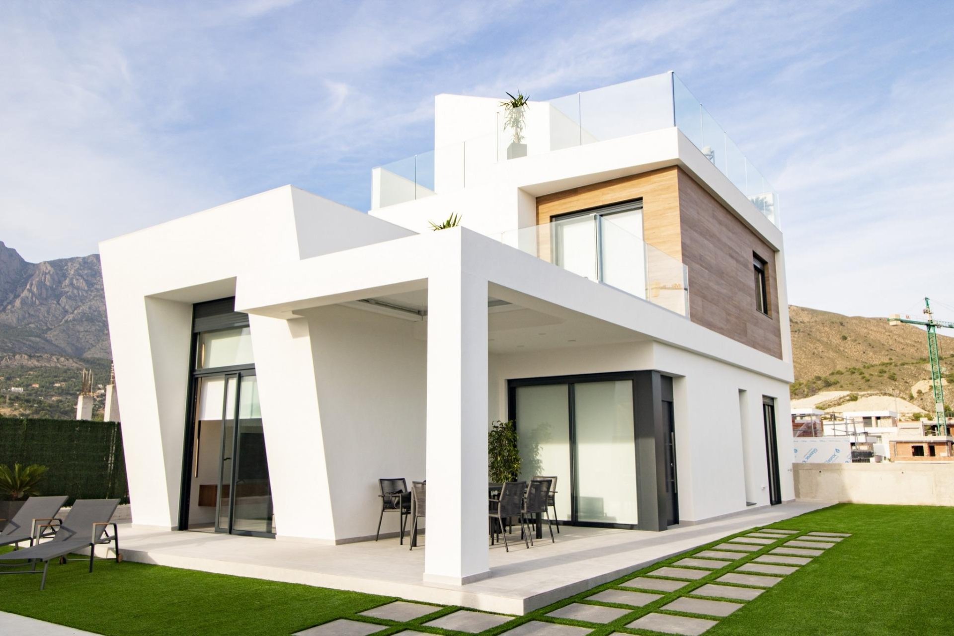 Obra nueva - villa -
Finestrat - Puig Campana Golf