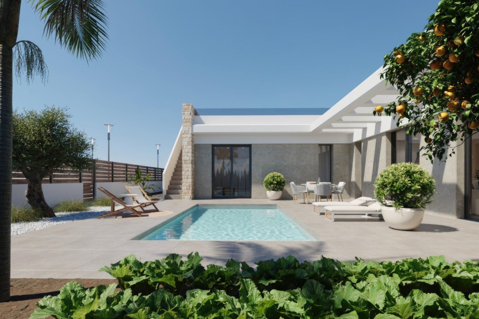Obra nueva - villa -
Fuente Álamo - Hacienda del Alamo