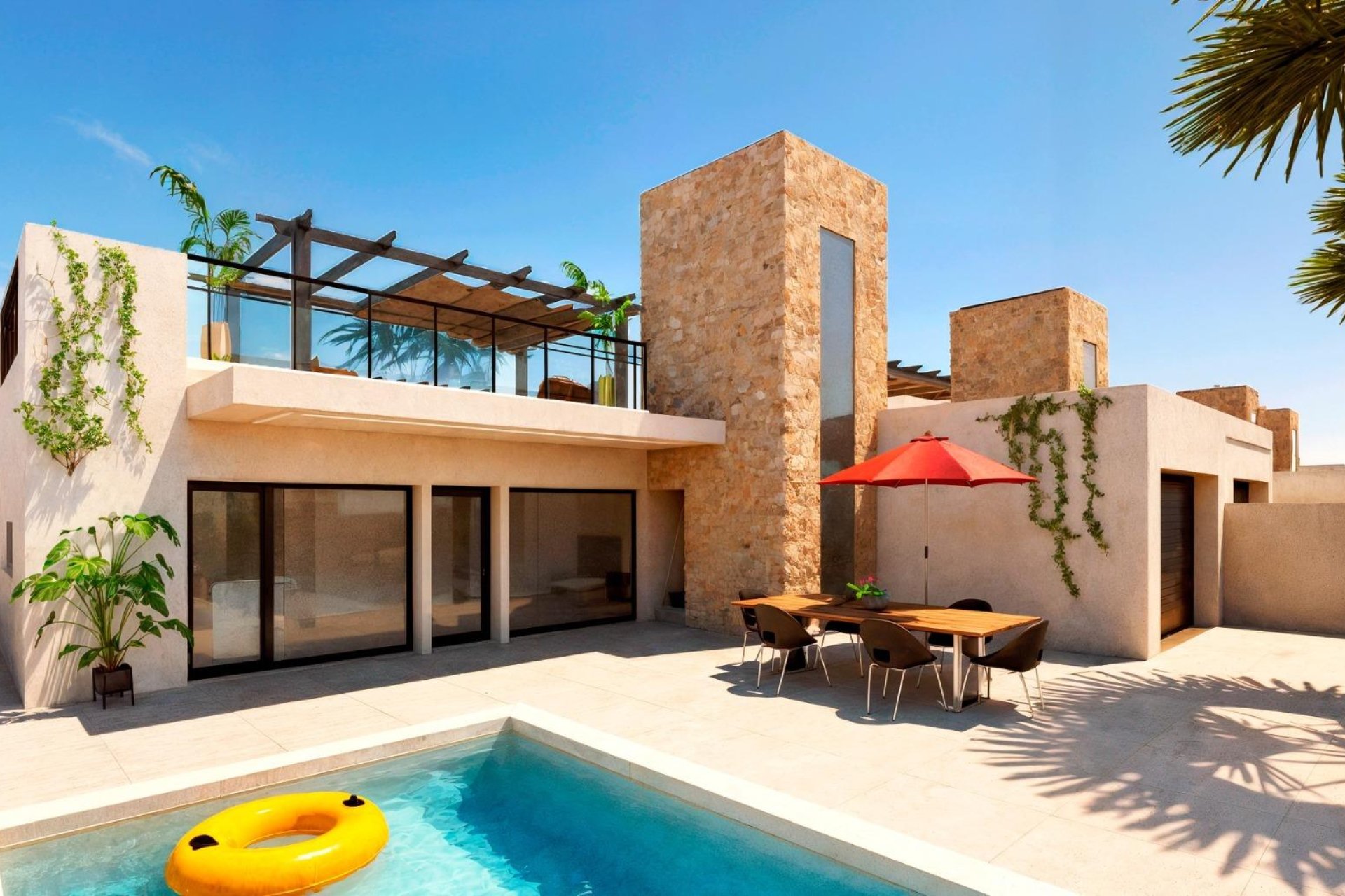 Obra nueva - villa -
Fuente Álamo - La Pinilla