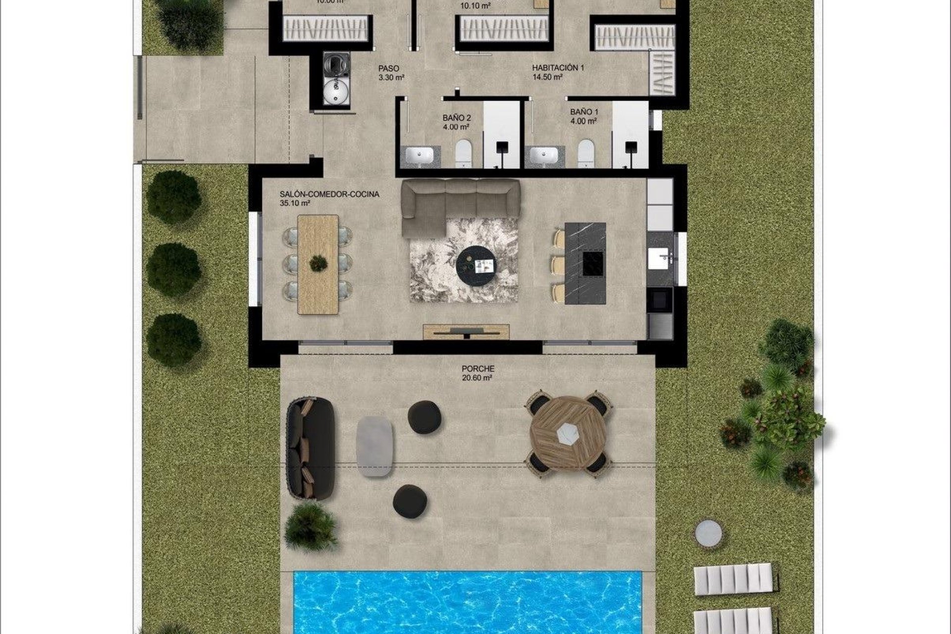 Obra nueva - villa -
Hondón de las Nieves - Urbaniz La Montañosa