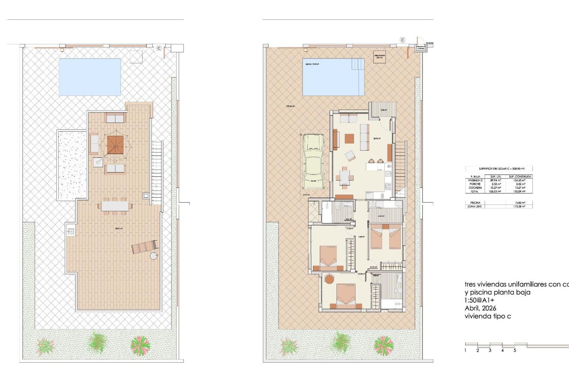 Obra nueva - villa -
Los Alcazares - Torre del Rame