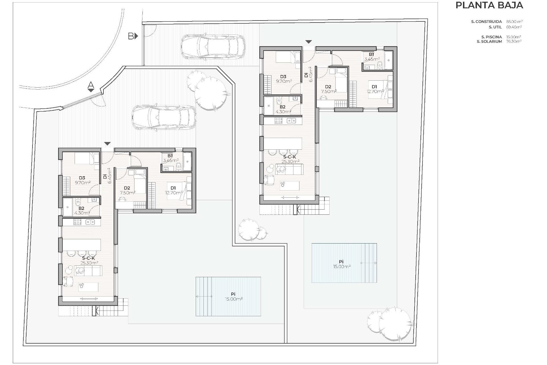 Obra nueva - villa -
Mazarron - Country Club