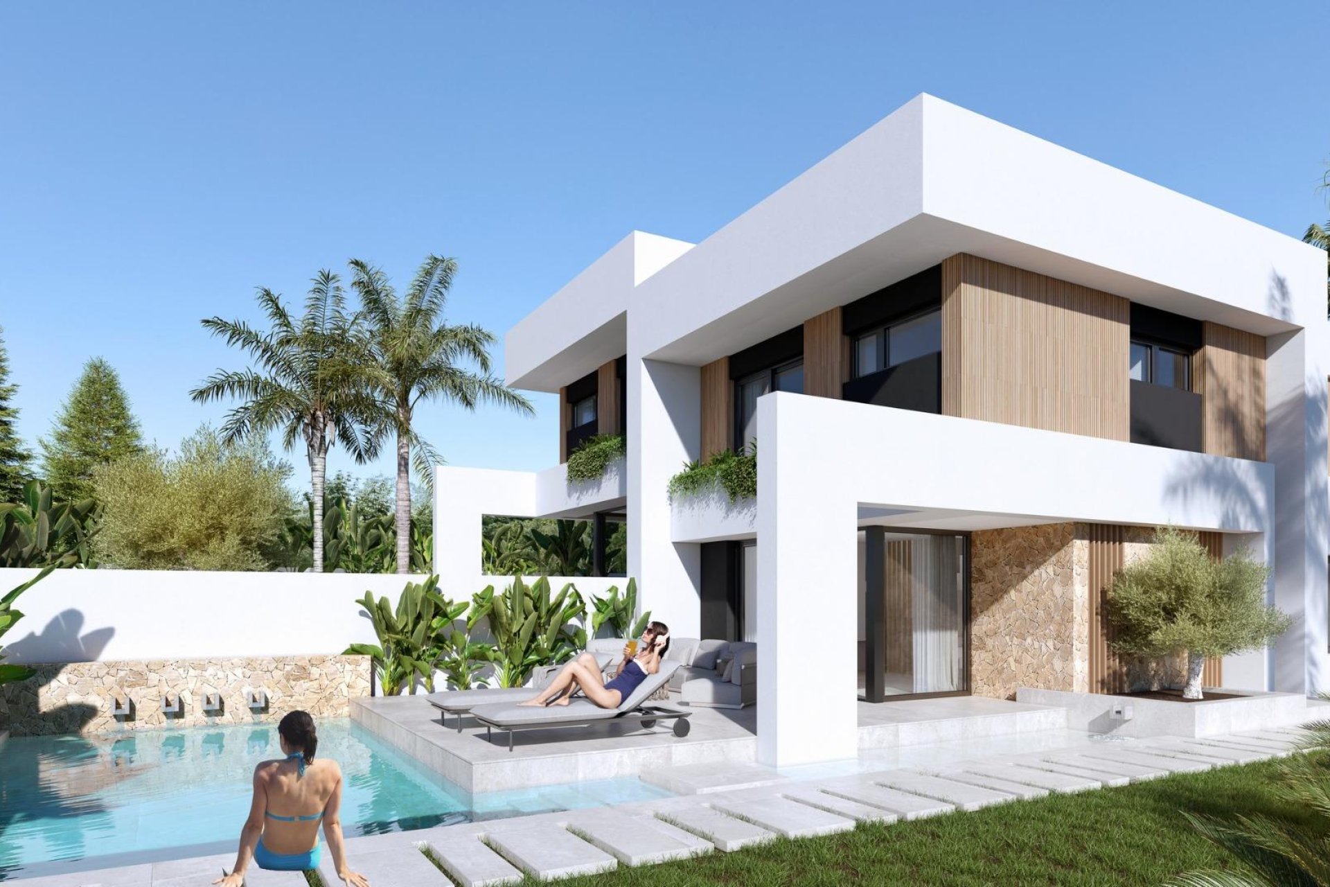 Obra nueva - villa -
Orihuela Costa - Las Filipinas