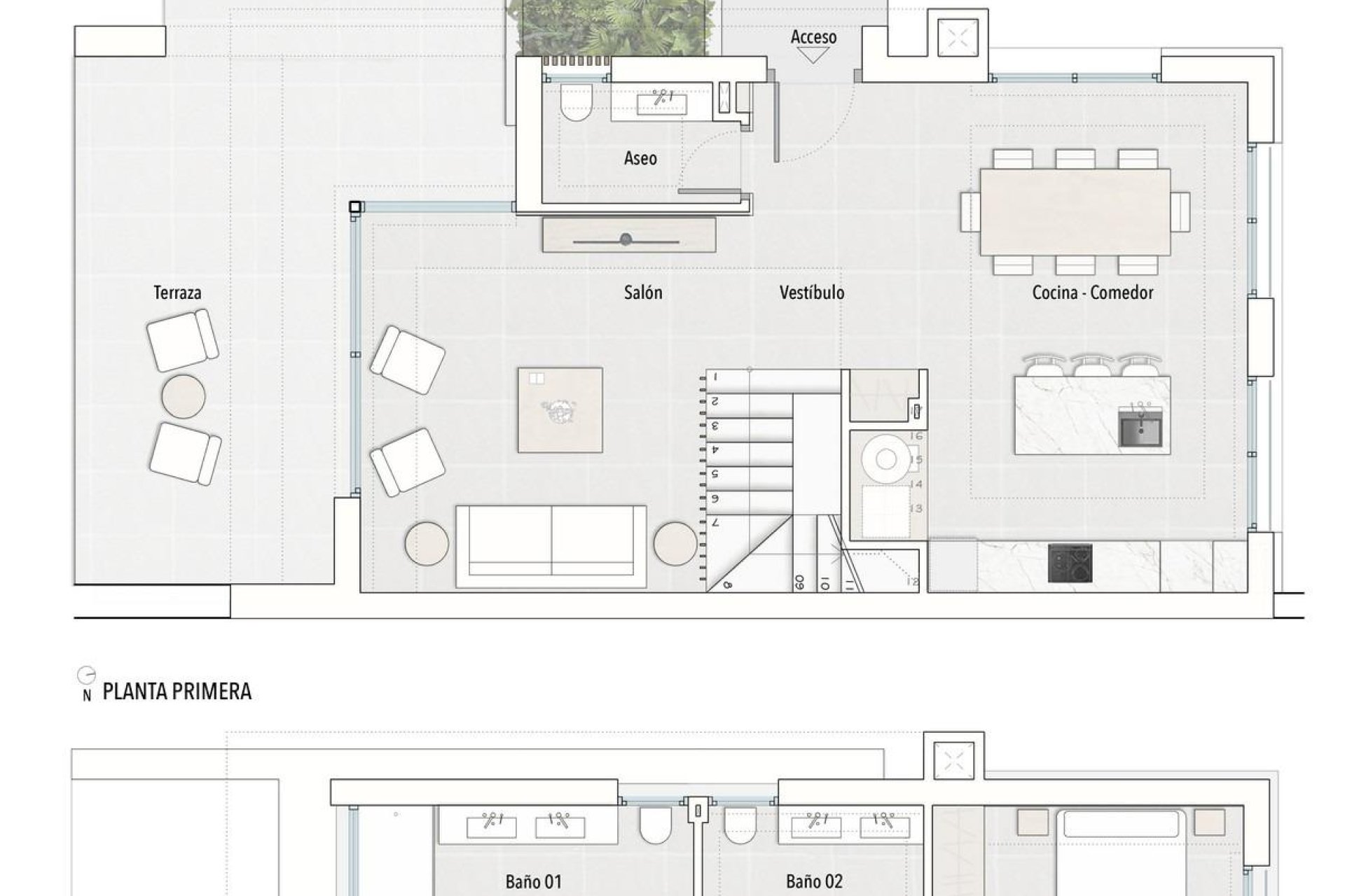 Obra nueva - villa -
Orihuela Costa - Las Filipinas