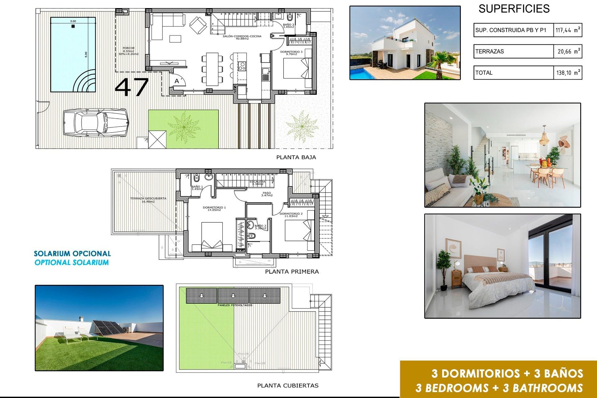 Obra nueva - villa -
Orihuela - Vistabella Golf