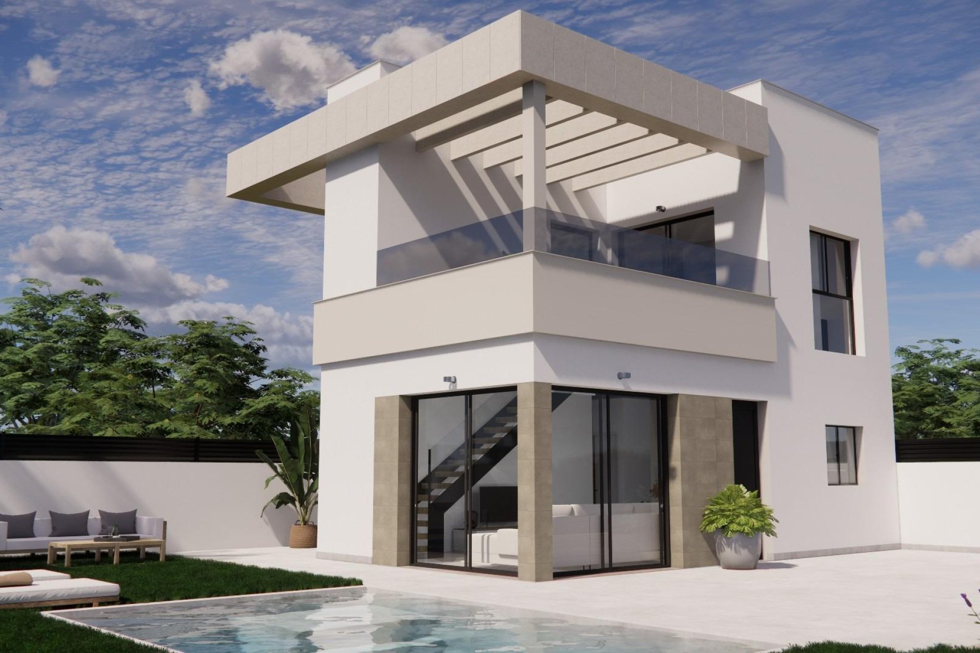 Obra nueva - villa -
Orihuela - Vistabella Golf