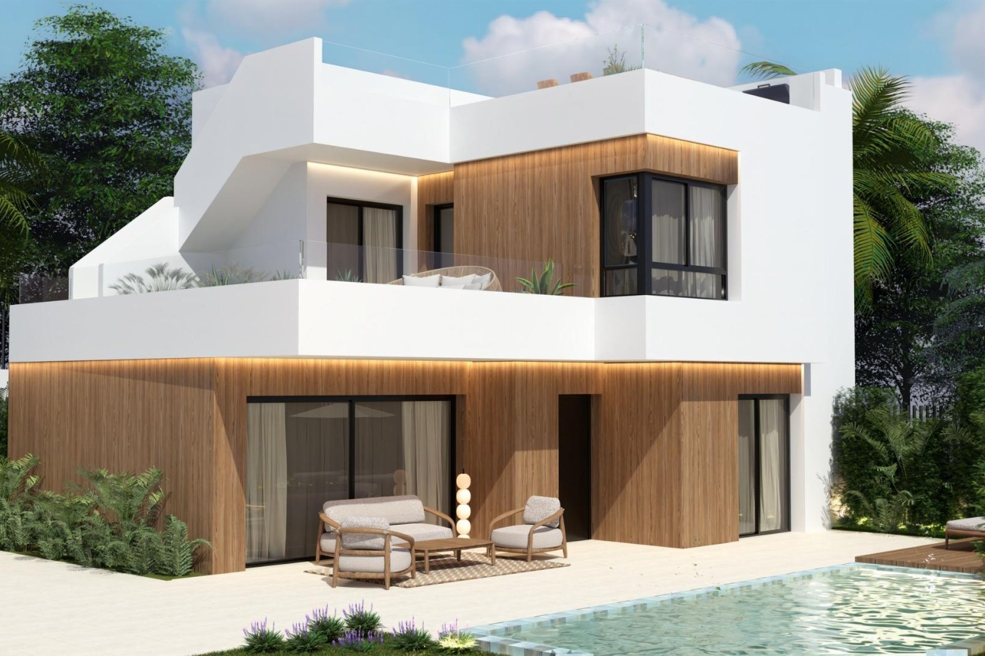 Obra nueva - villa -
Orihuela - Vistabella Golf