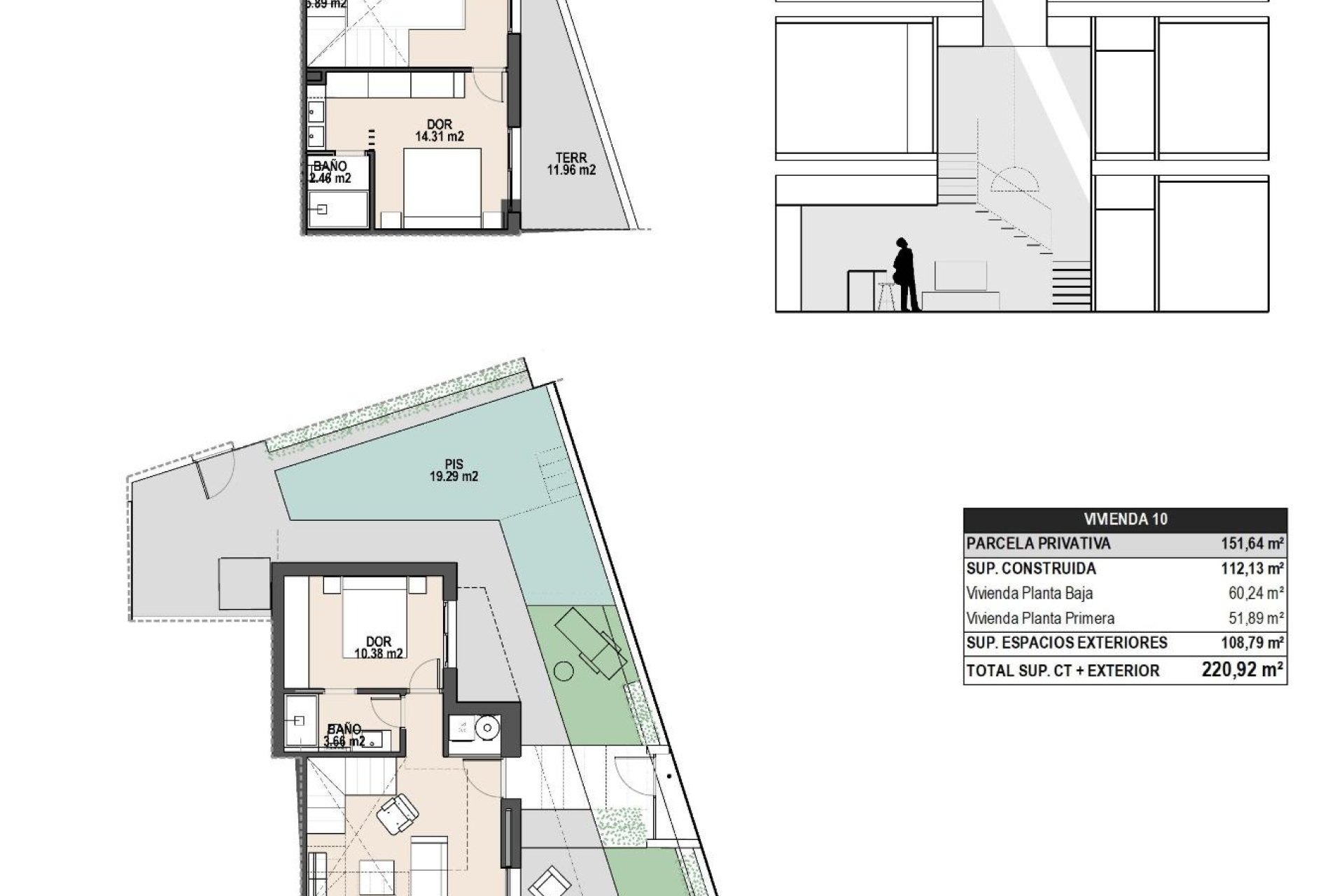Obra nueva - villa -
Pilar de la Horadada - parques de Andromeda