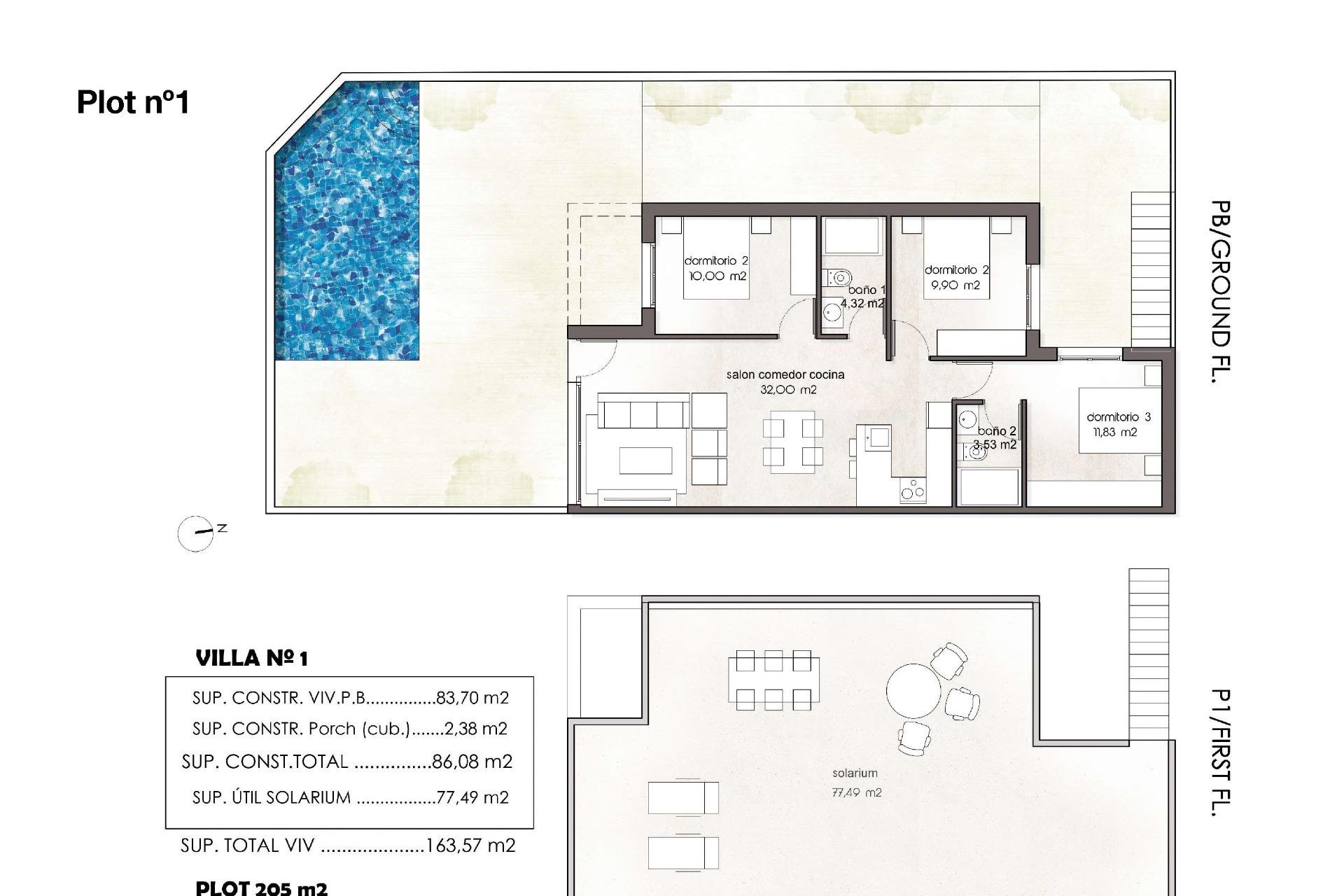 Obra nueva - villa -
Pilar de la Horadada