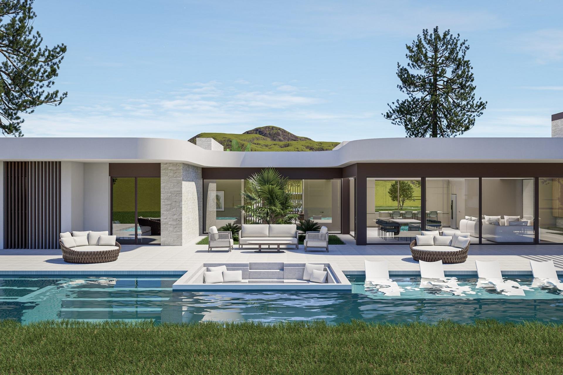 Obra nueva - villa -
Pinoso - Lel