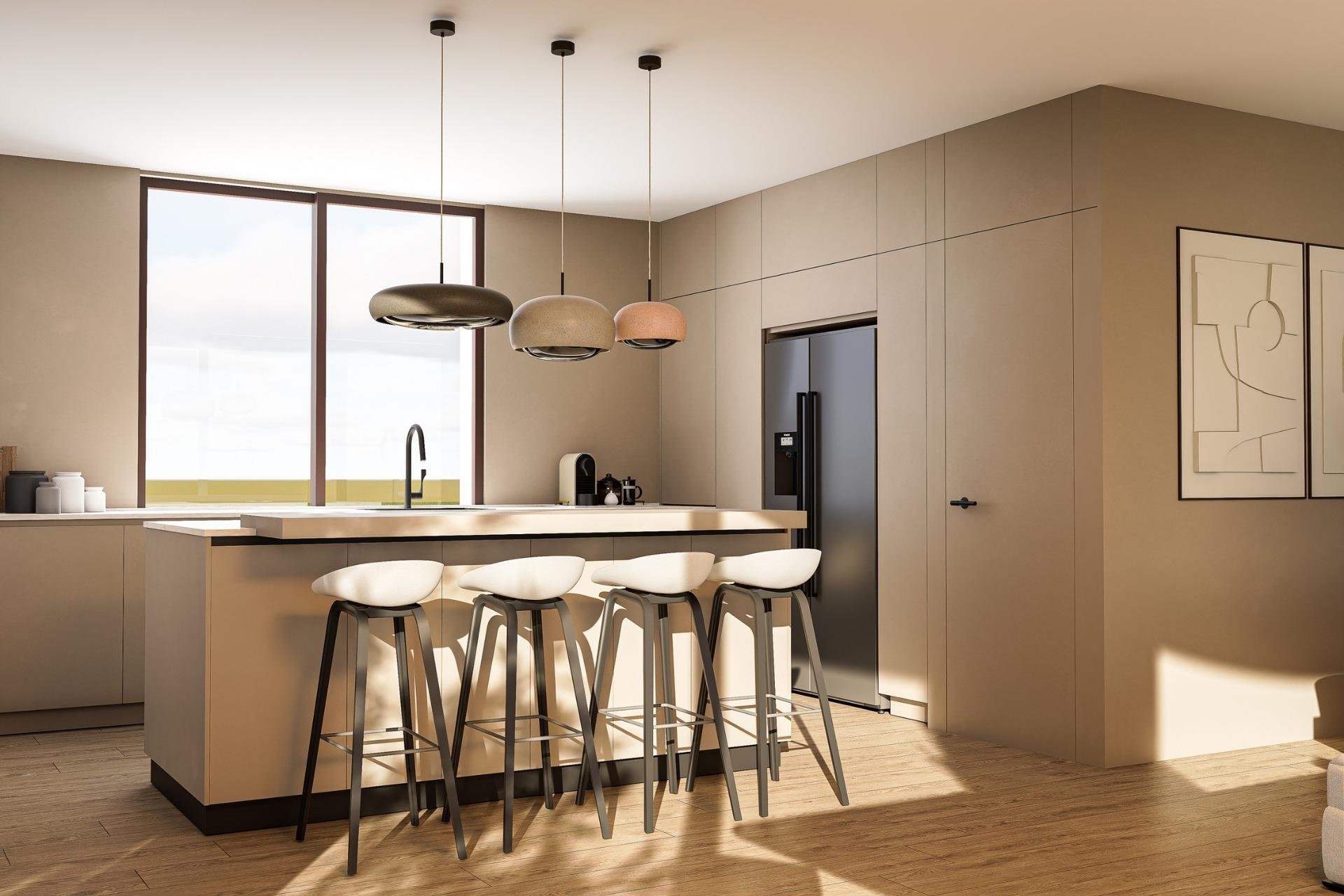 Obra nueva - villa -
Pinoso - Lel