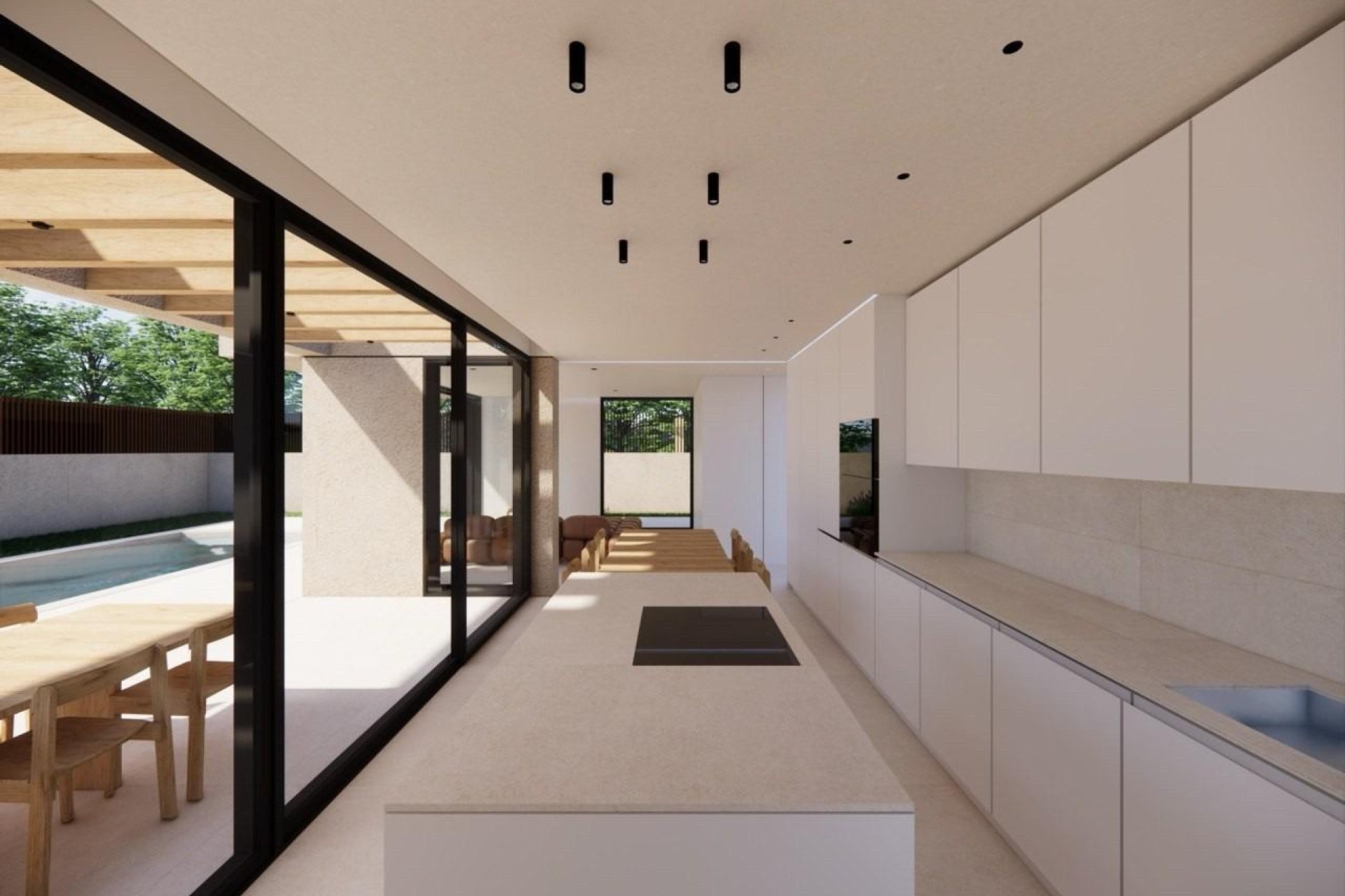 Obra nueva - villa -
Polop - La Alberca