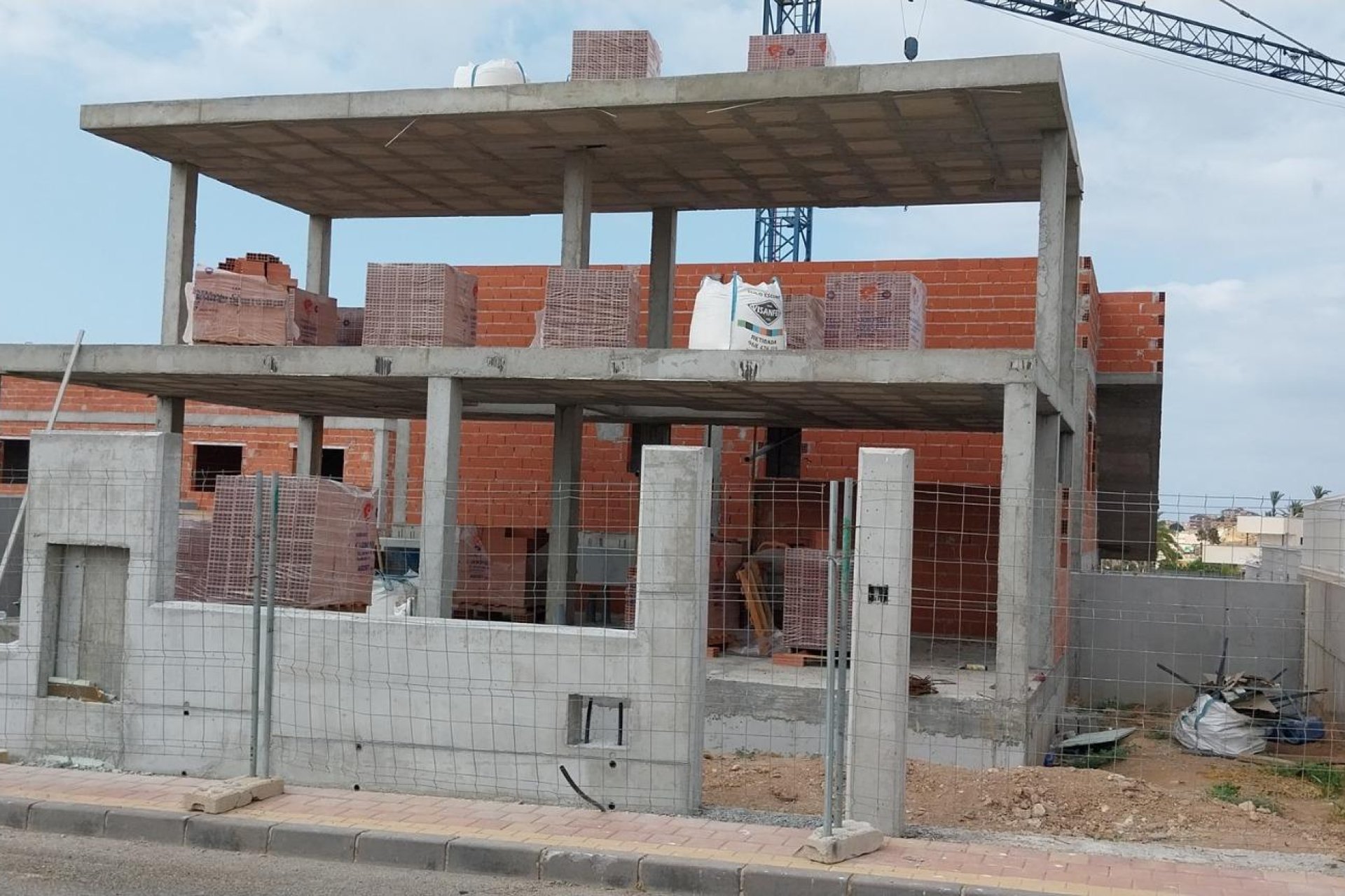 Obra nueva - villa -
Puerto de Mazarron - Mar De Plata