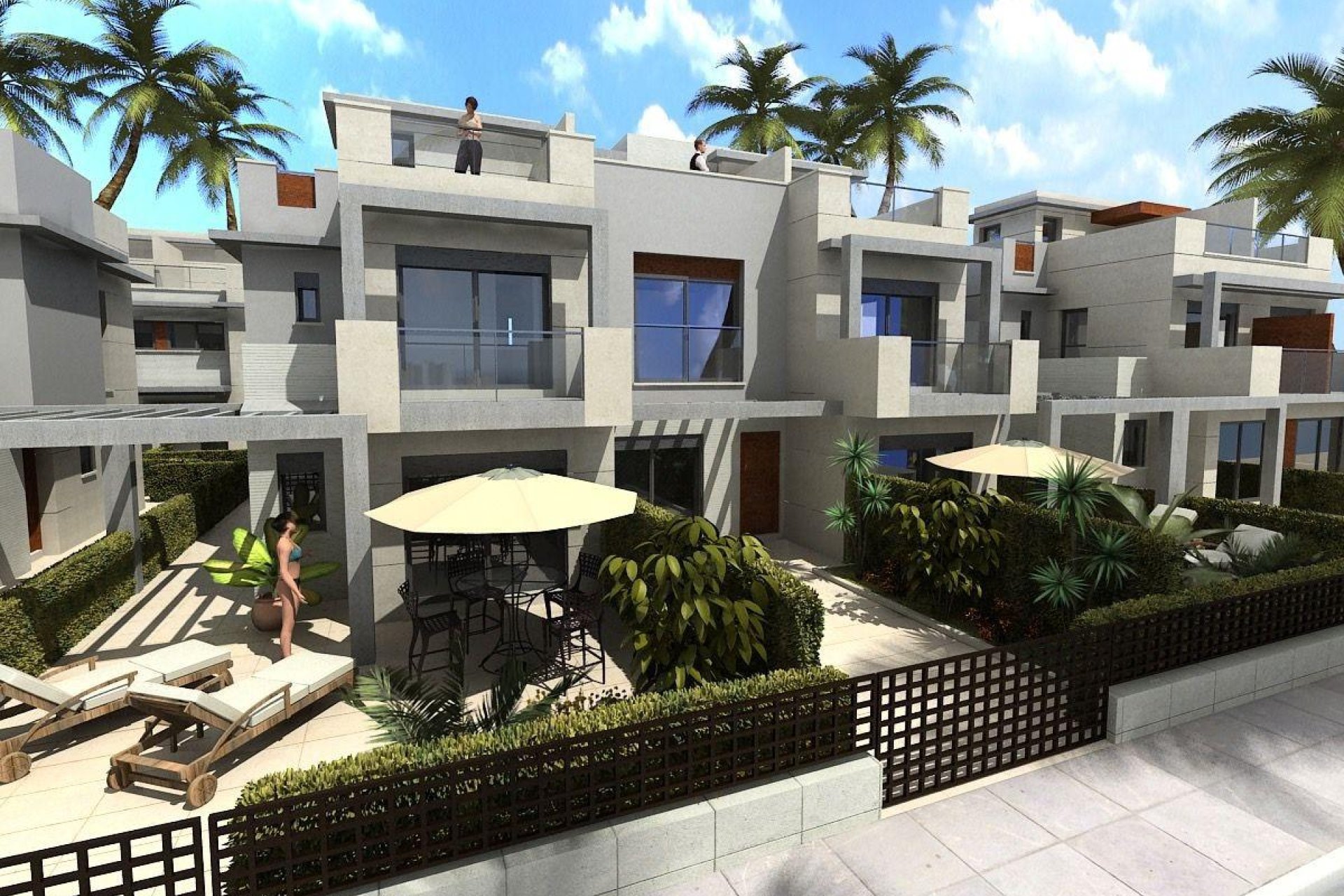 Obra nueva - villa -
Puerto de Mazarron - Mar De Plata
