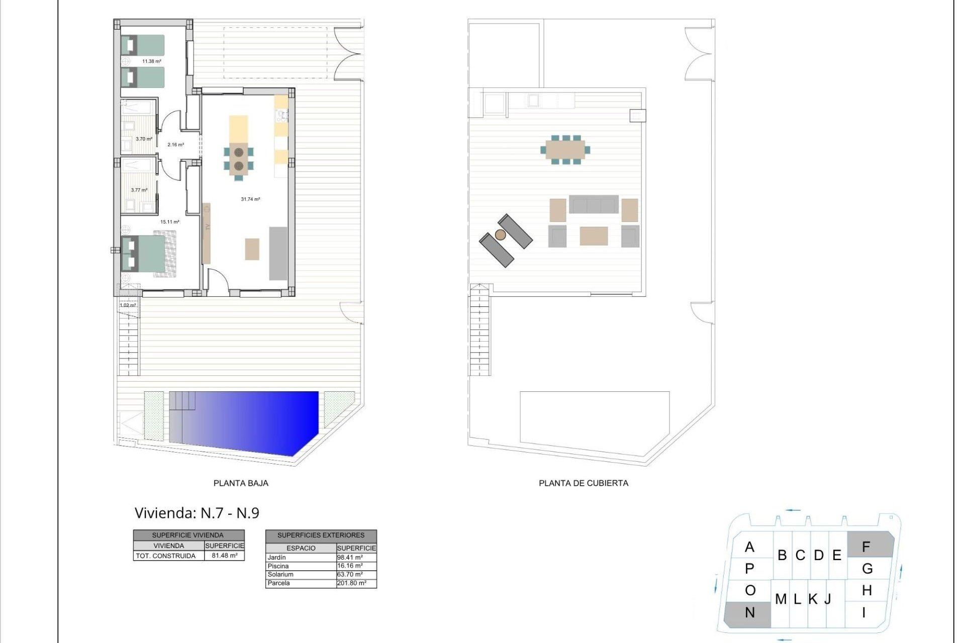 Obra nueva - villa -
Torre Pacheco - El Alba