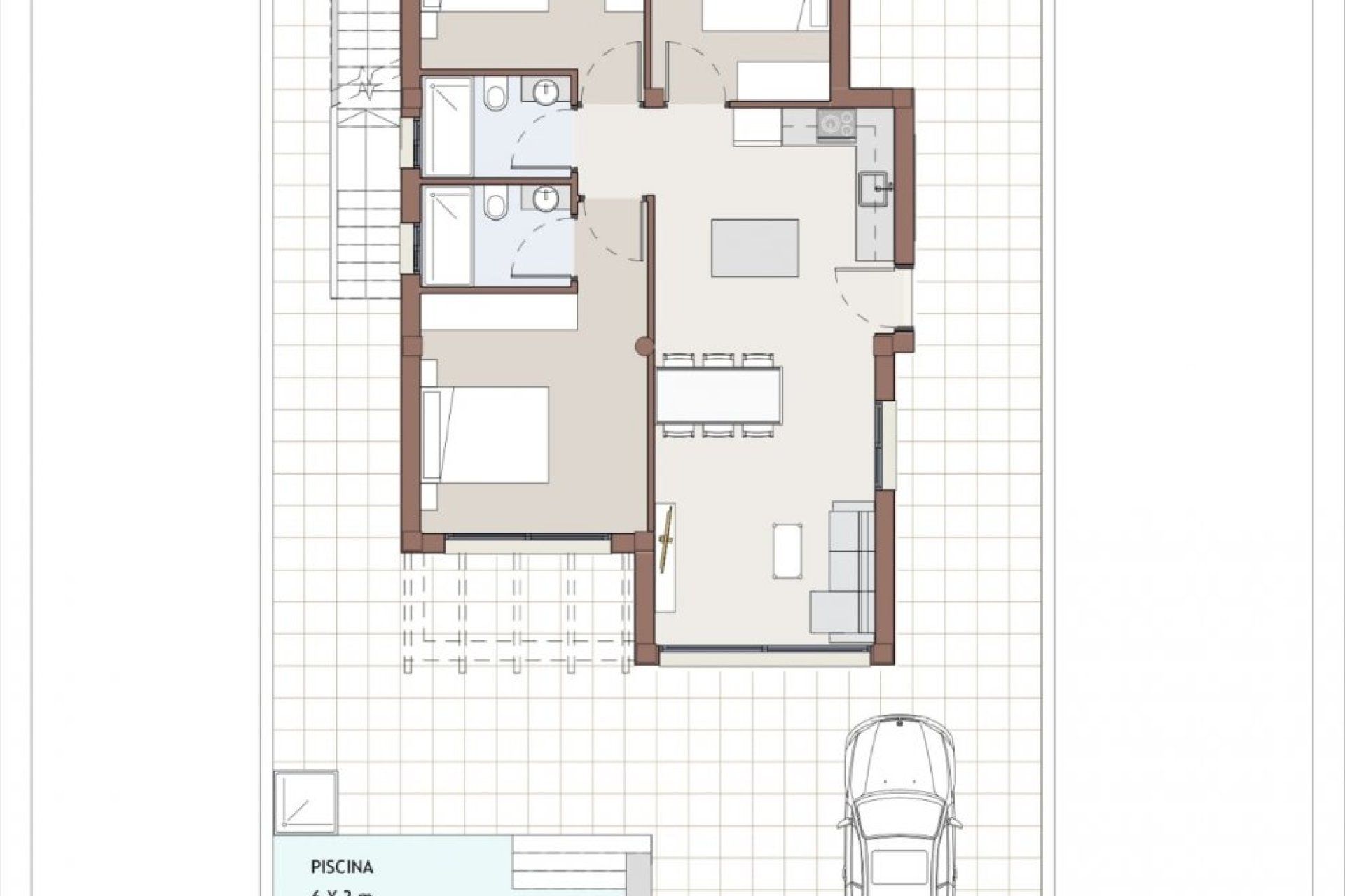 Obra nueva - villa -
