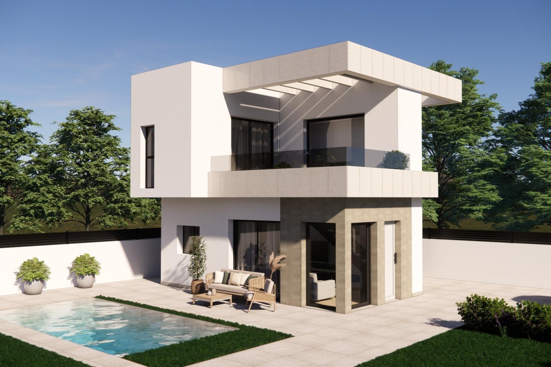 Obra nueva - villa -
