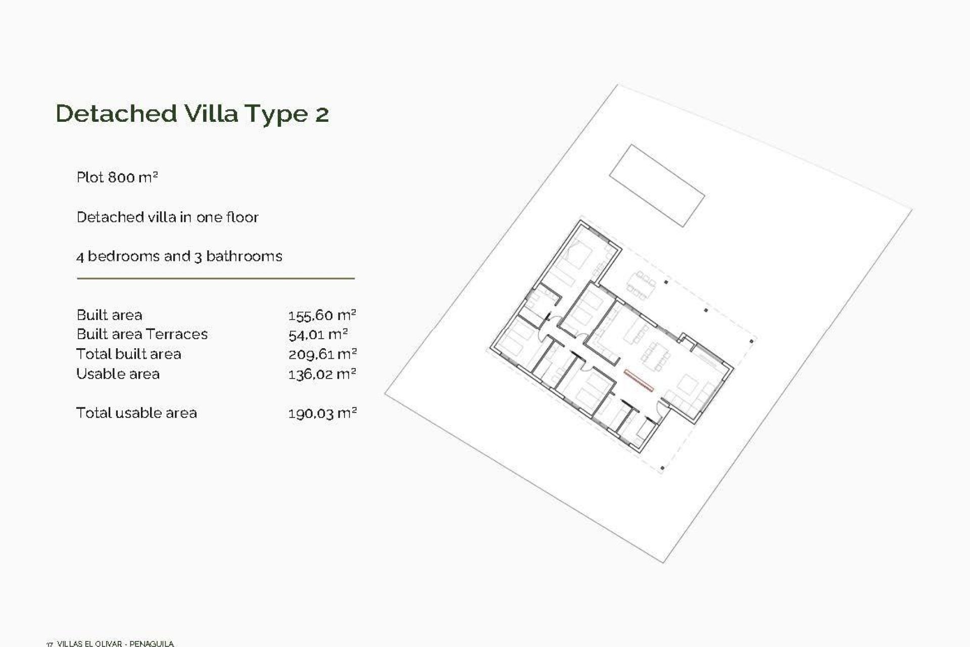 Obra nueva - villa -
