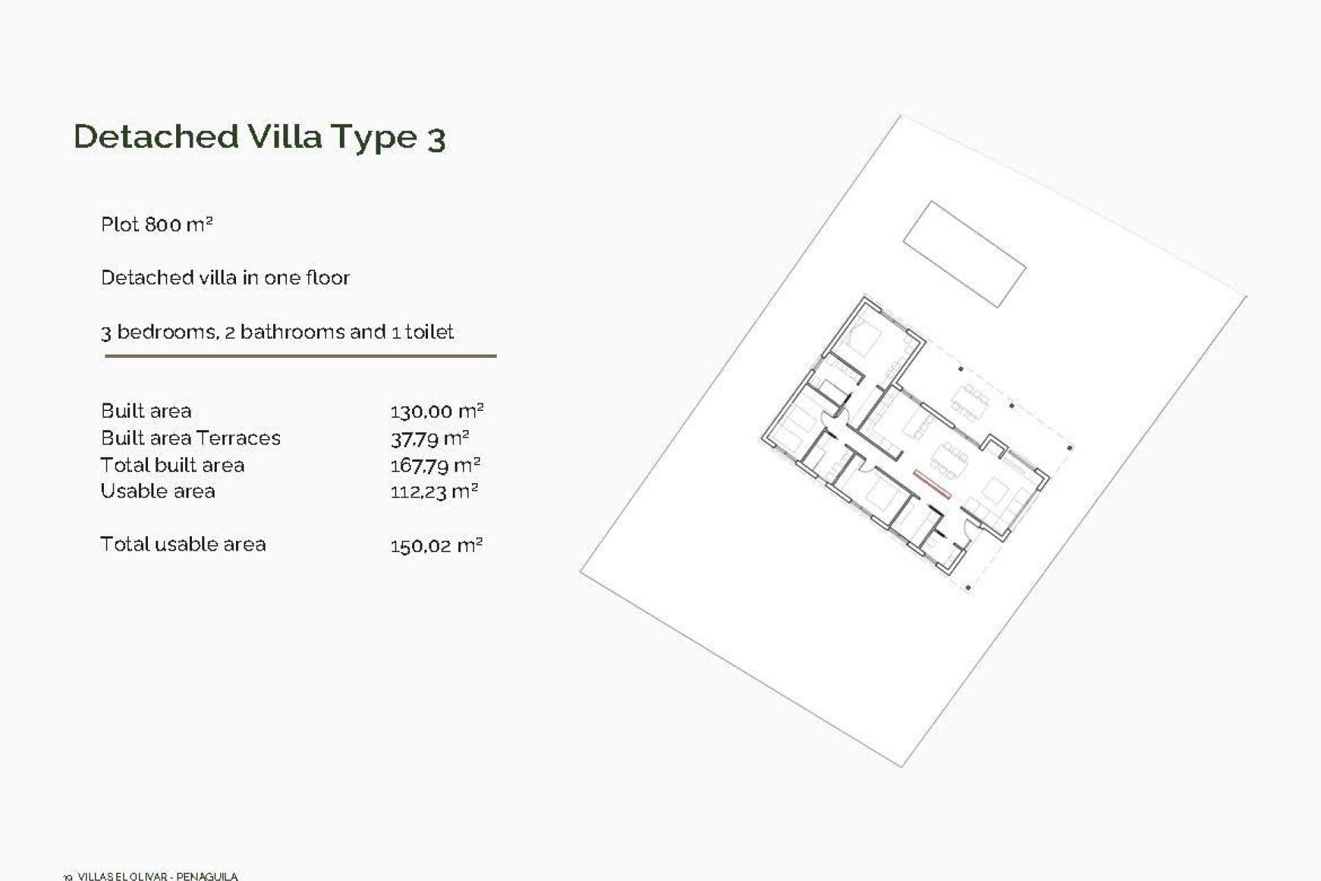 Obra nueva - villa -
