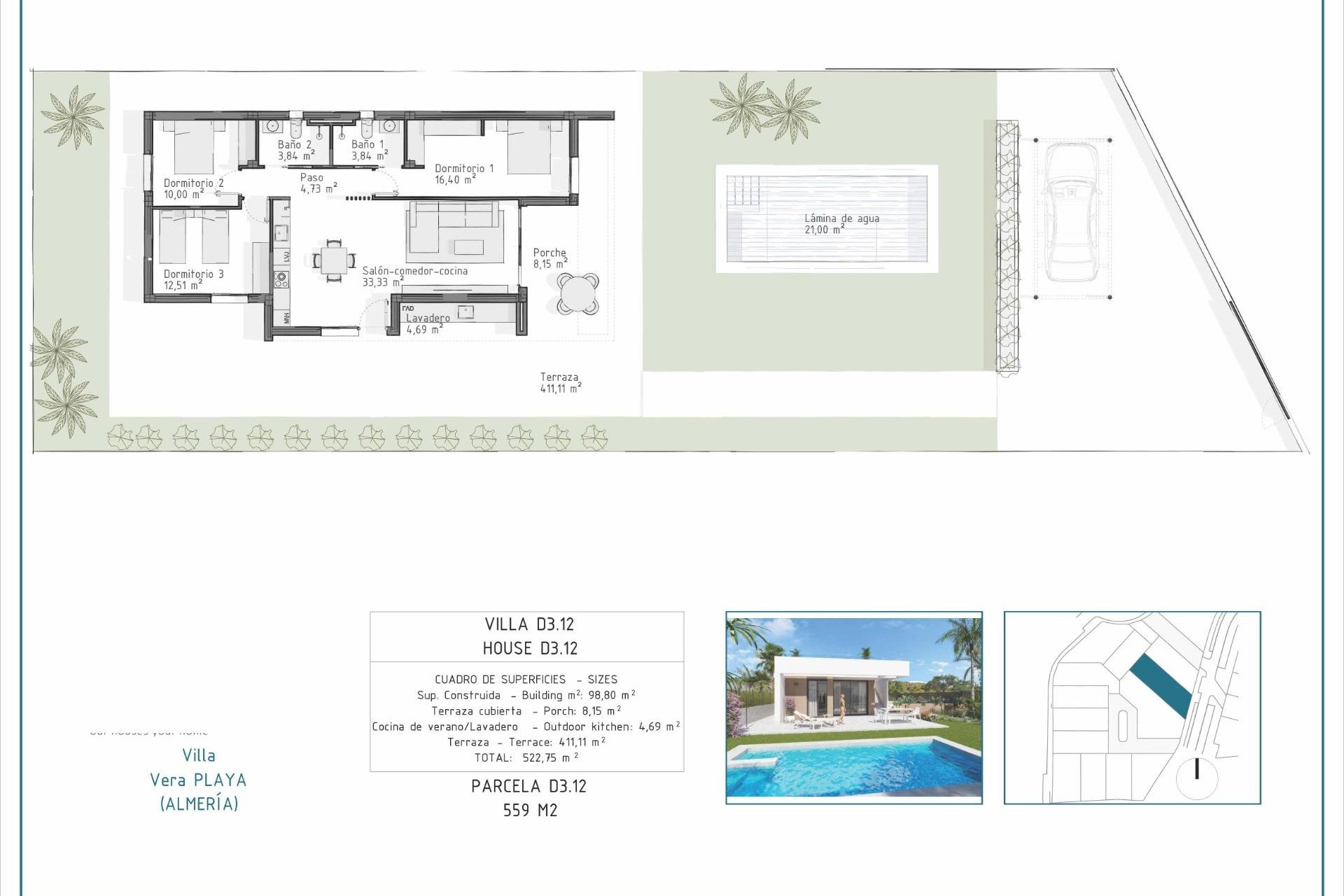 Obra nueva - villa -
