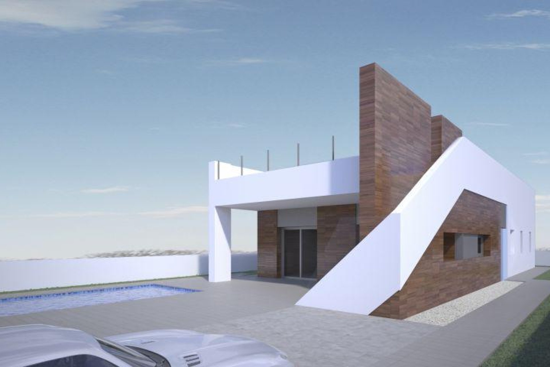 Obra nueva - villa -
