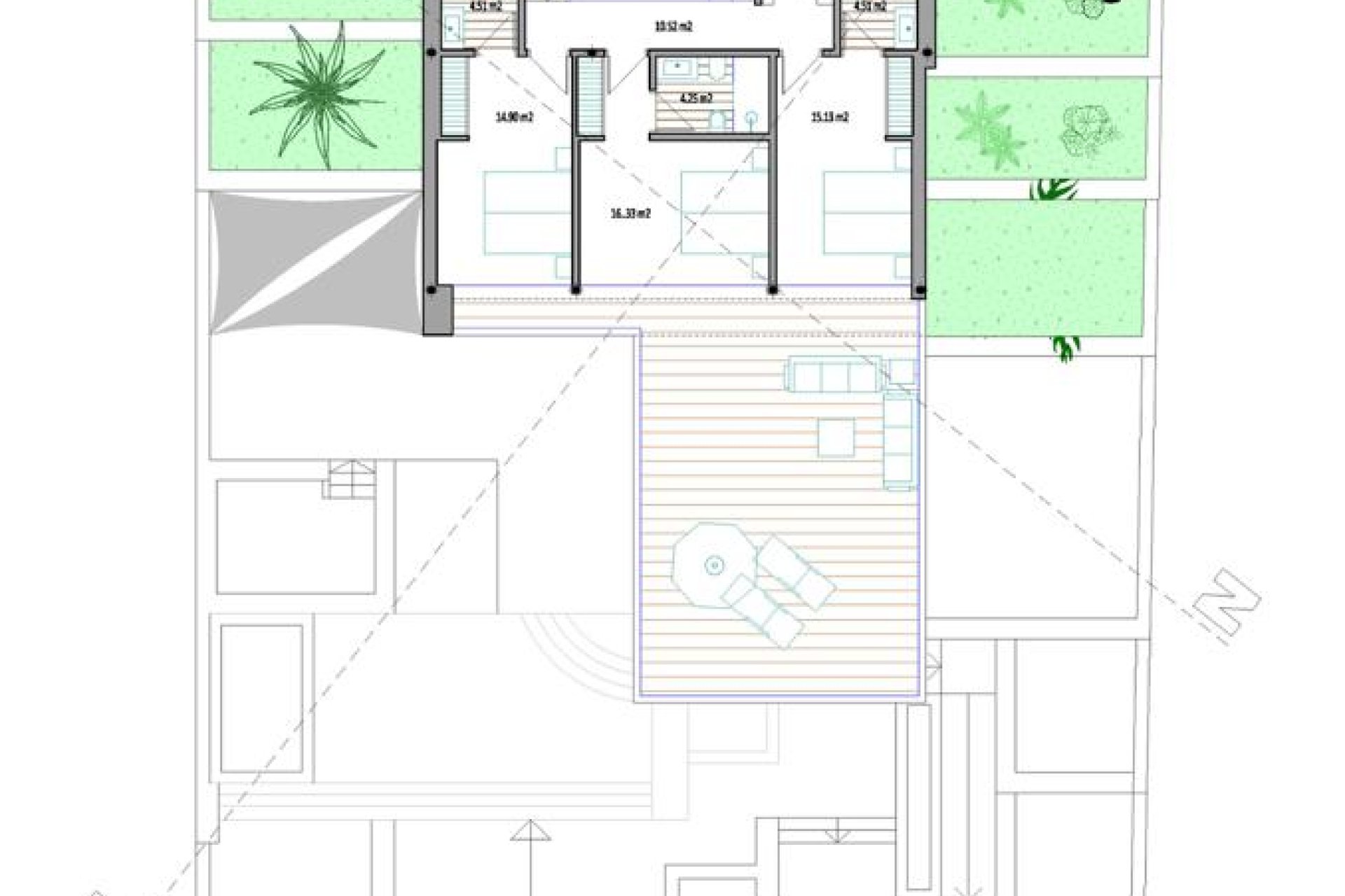 Obra nueva - villa -
