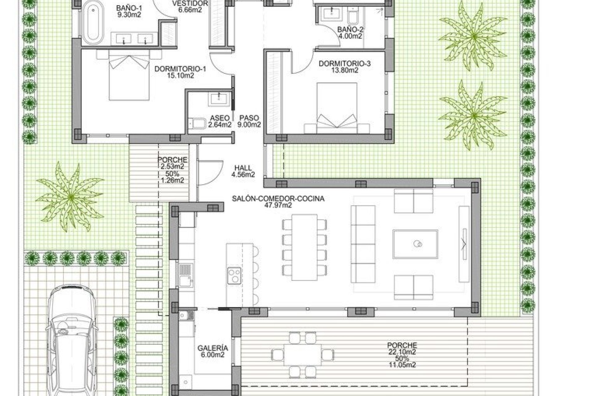 Obra nueva - villa -
