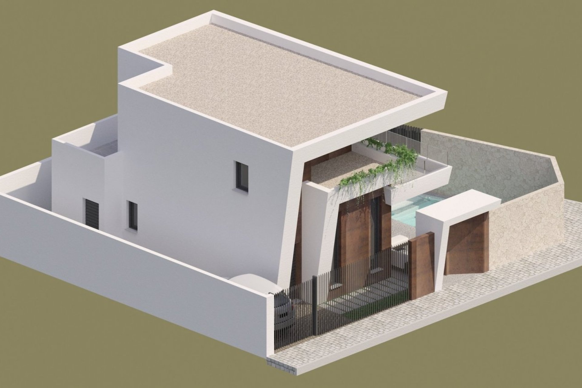 Obra nueva - villa -
