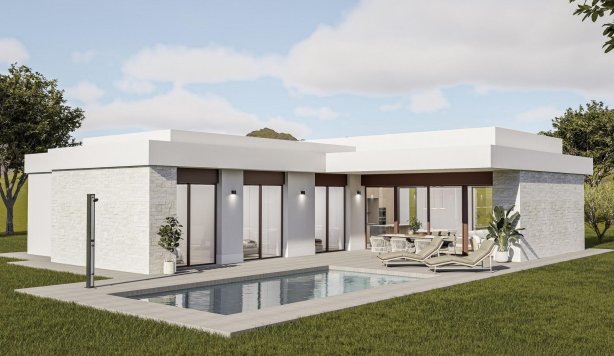 villa - Nowy budynek - Pinoso - Lel