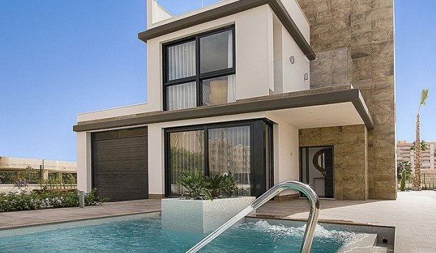 villa - Obra nueva - Orihuela Costa - Campoamor