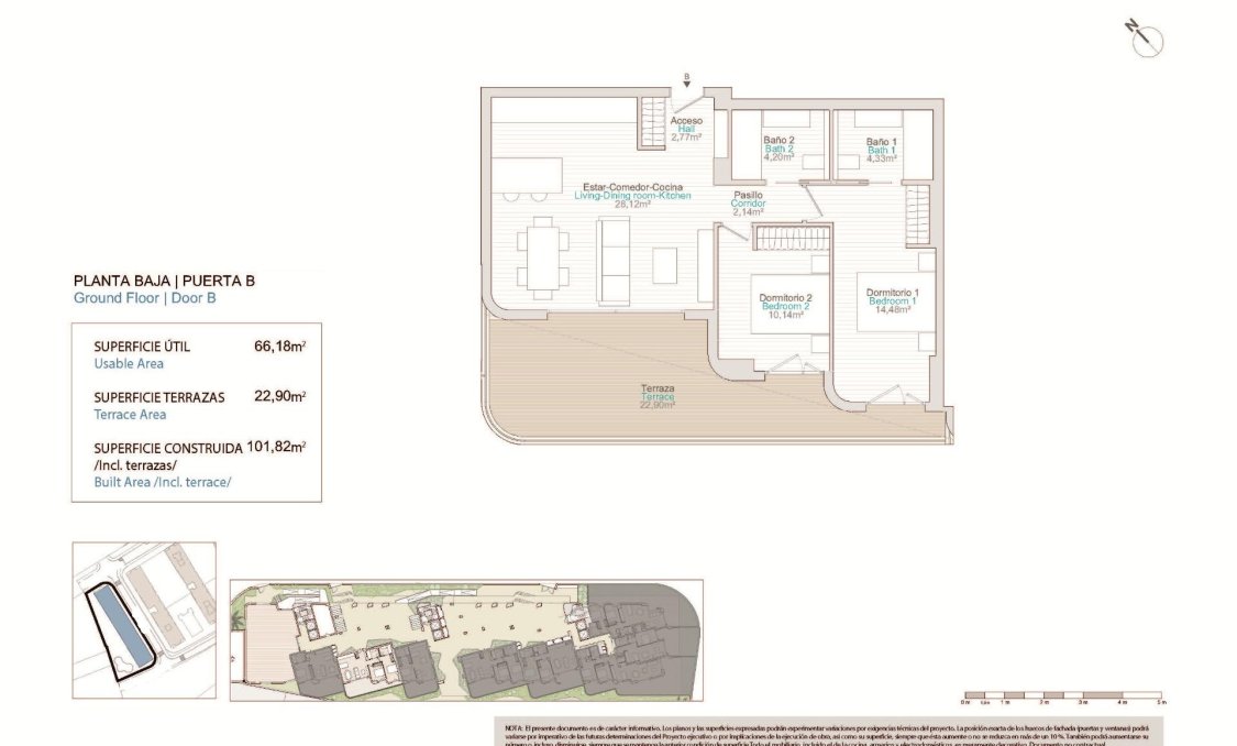 Nowy budynek - Ground floor apartment -
