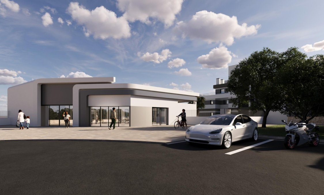 Nowy budynek - villa -
