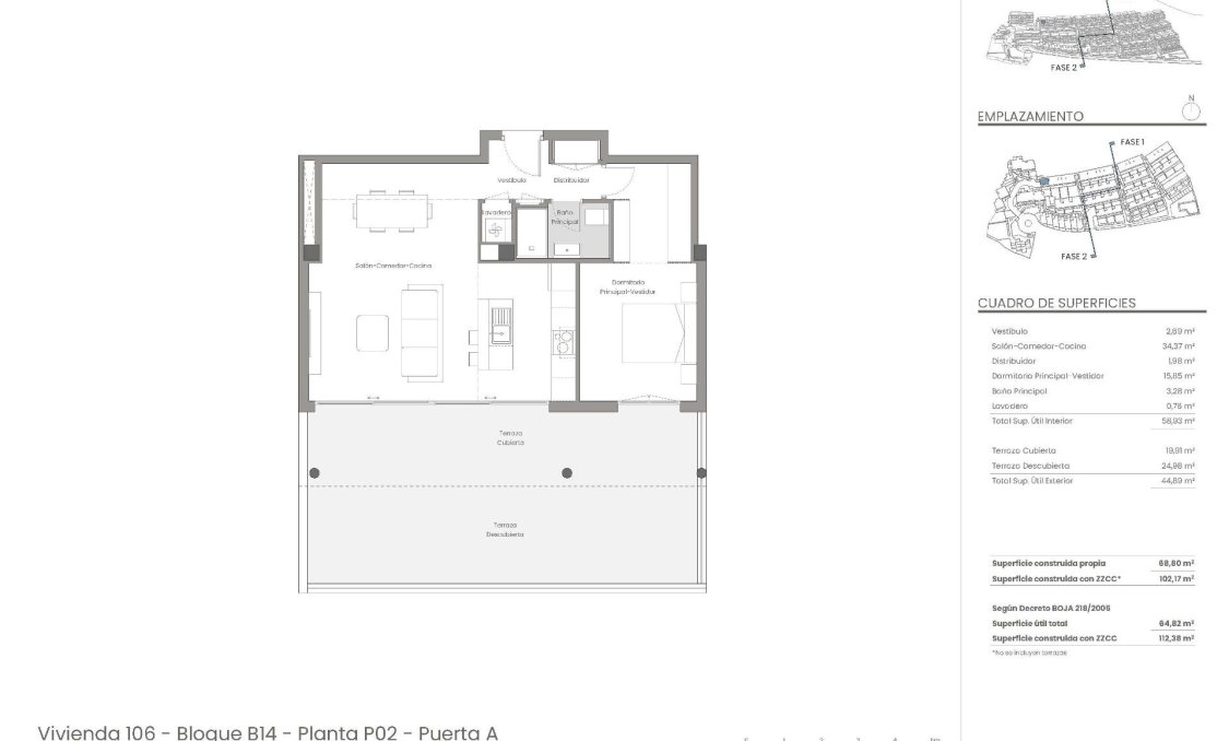 Obra nueva - Ático -
