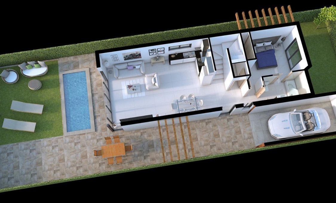 Obra nueva - villa -
