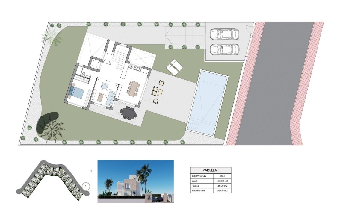 Obra nueva - villa -
