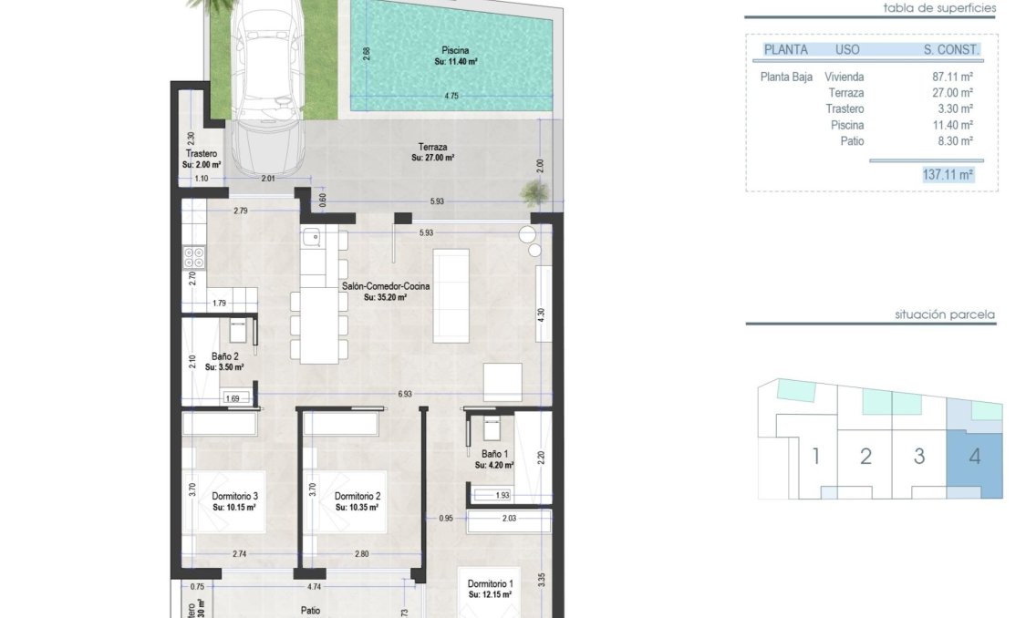 Nowy budynek - Bungalow -
