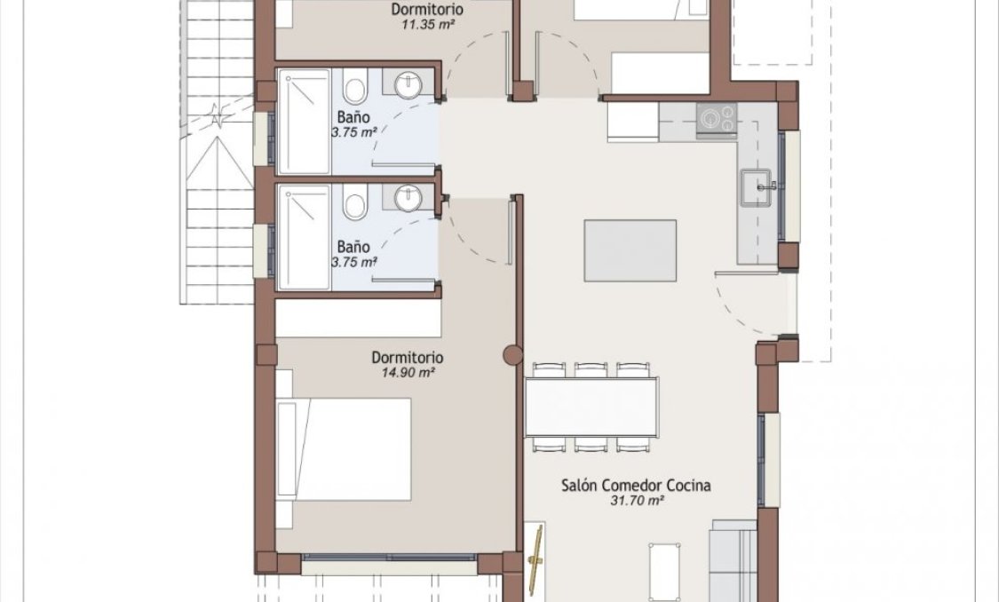 Nowy budynek - villa -
