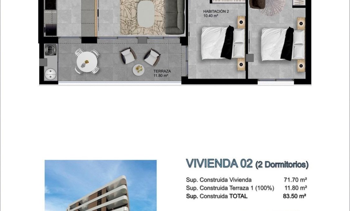 Nowy budynek - apartment -
