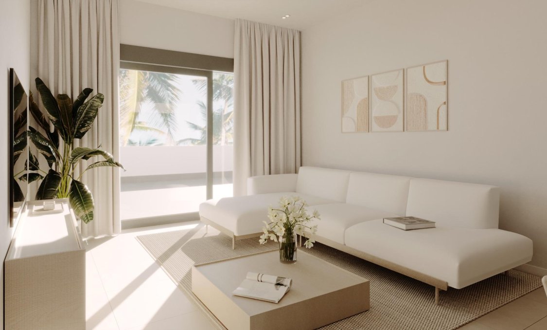 Obra nueva - Ground floor apartment -
