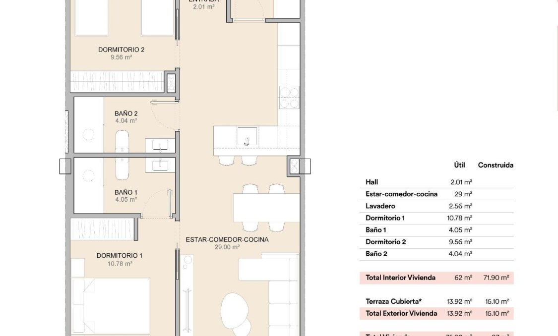 Obra nueva - Ground floor apartment -

