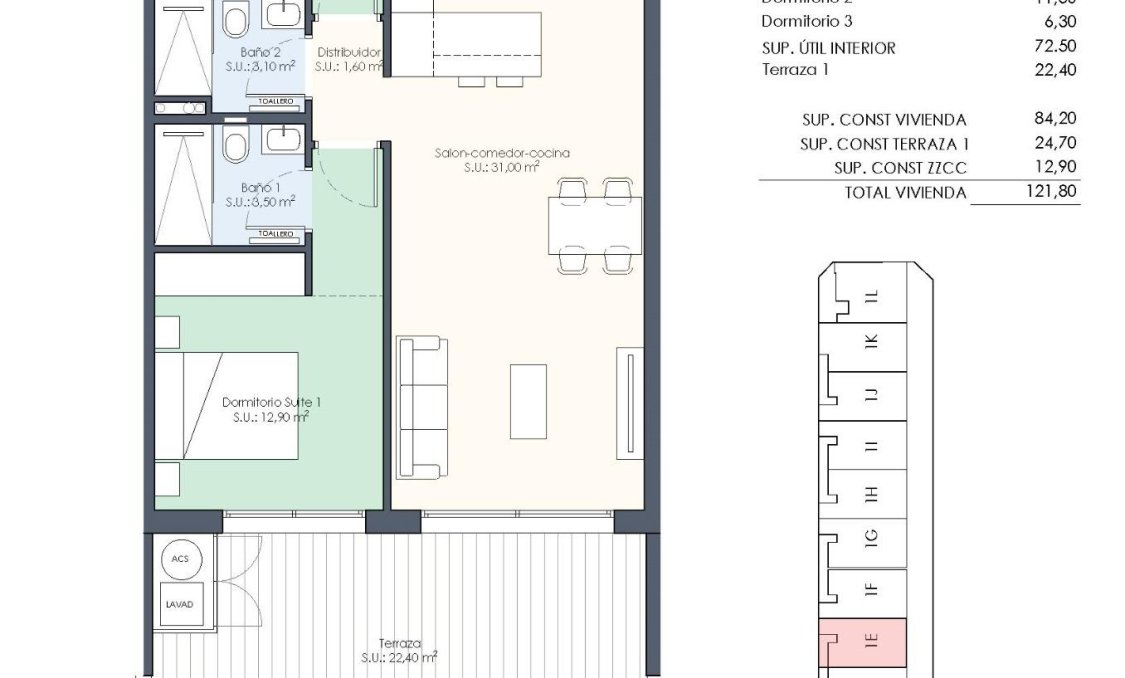 Obra nueva - apartment -
